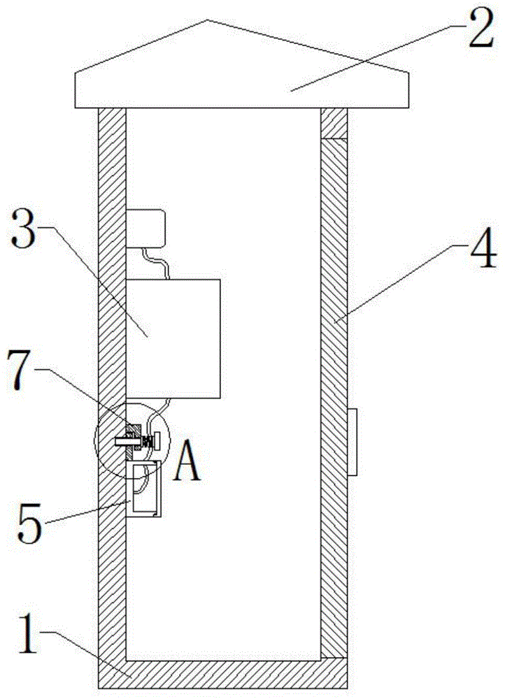 一种带布线槽的低压配电箱的制作方法