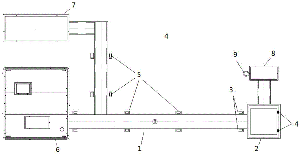 自动样瓶传输装置及具有其的煤电厂验收系统的制作方法