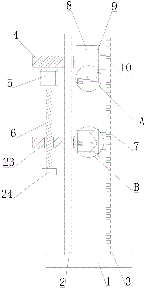 一种建筑3D打印机用循环往复提升装置的制作方法