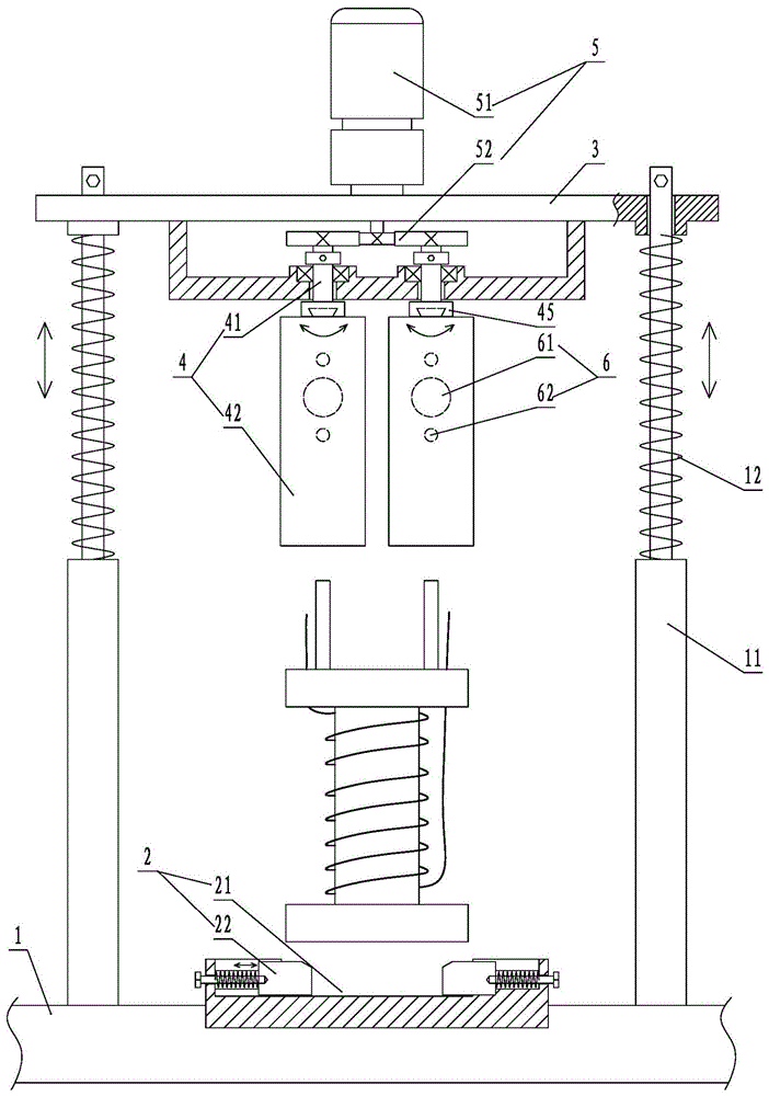 一种绕线电阻针脚焊接夹持装置的制作方法