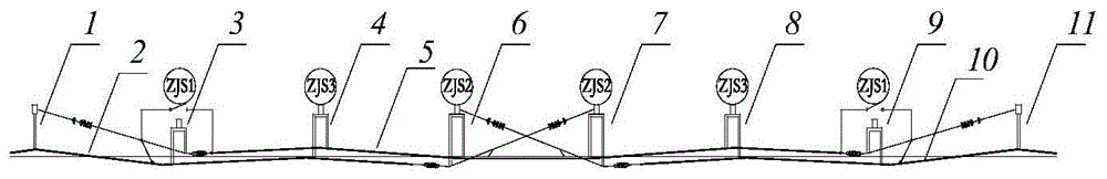 一种应用单相牵引变压器的牵引供电系统构造的制作方法