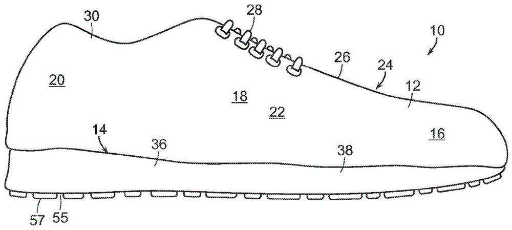 制造由多个预成型件形成的鞋底组件的方法与流程