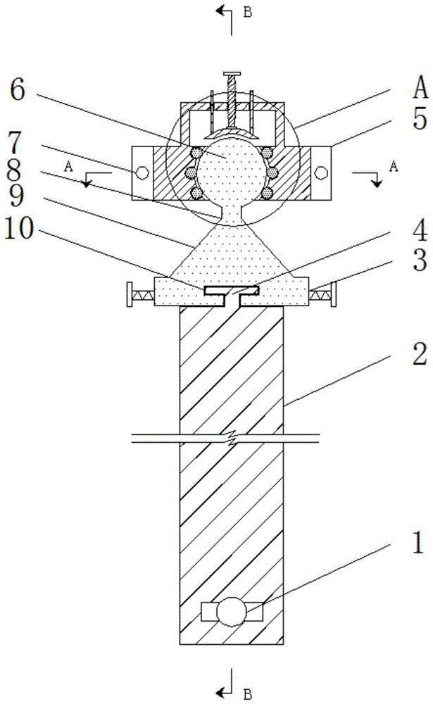 一种墙面找平冲筋工具的制作方法