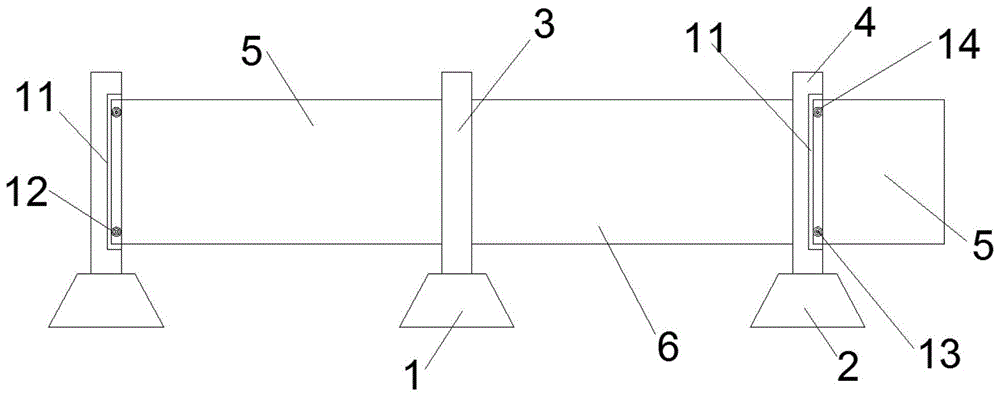 一种方便安装拆卸的建筑施工用防护栏的制作方法