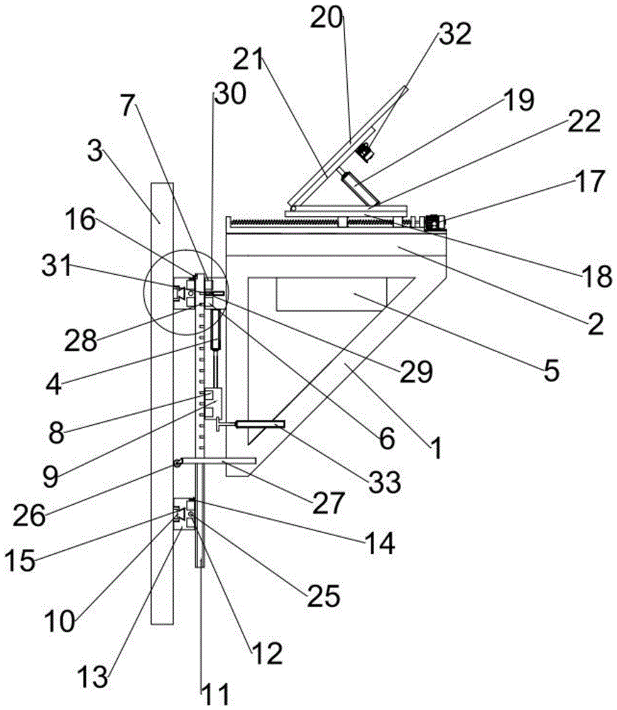 一种建筑施工液压模板爬升装置的制作方法