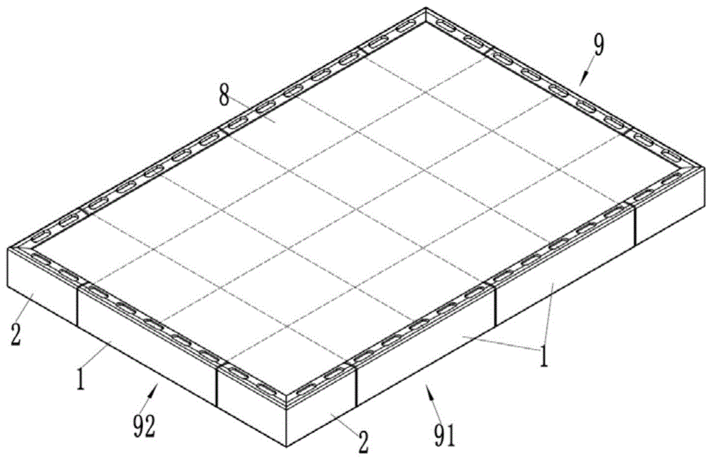 一种长度自定义式太阳能光伏板拼接边框的制作方法