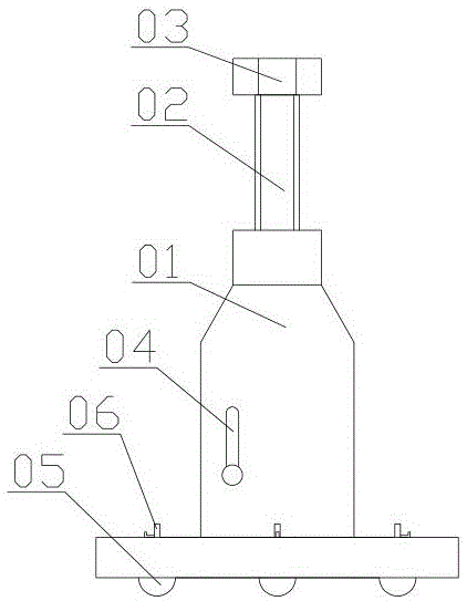 新型螺旋千斤顶装置的制作方法