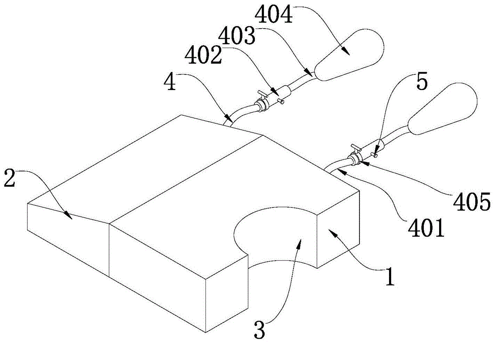 一种充气式肛门手术垫的制作方法