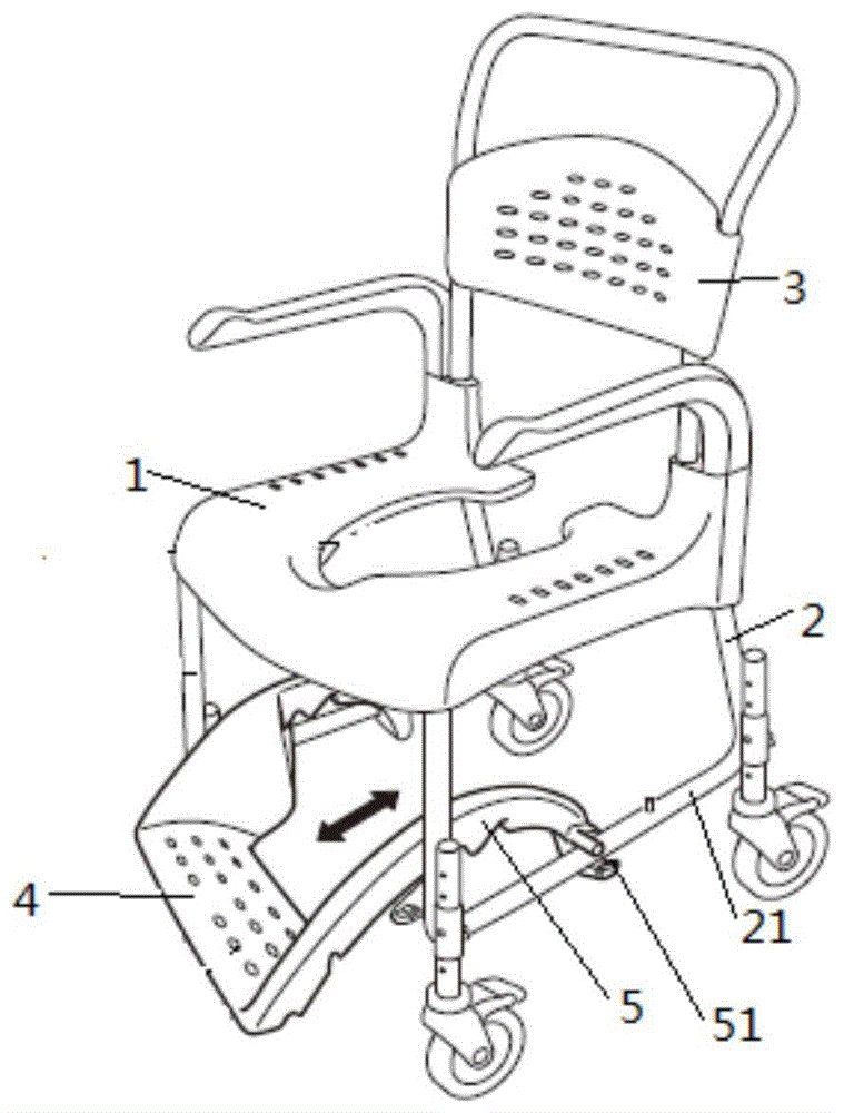 护理椅的制作方法
