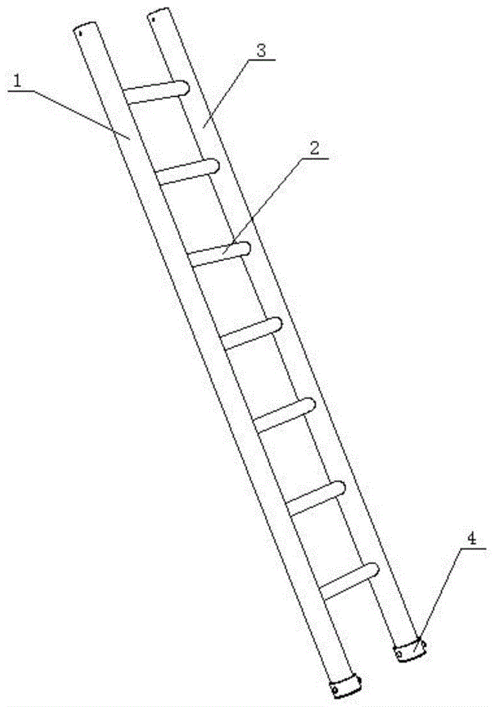 一种集装箱用梯子的制作方法