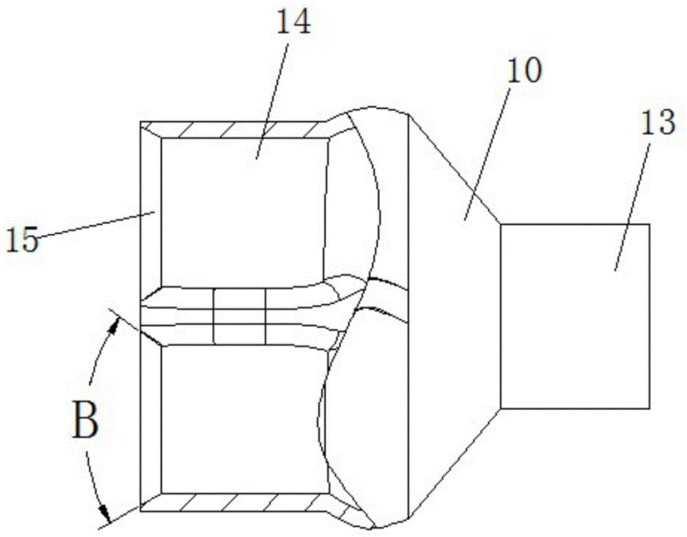 一种新型眼镜三通管结构及其成型模具组件的制作方法