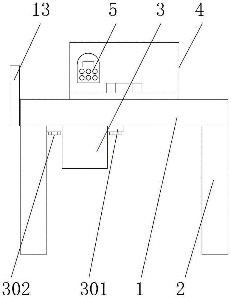 一种工民建钢筋直角折弯装置的制作方法