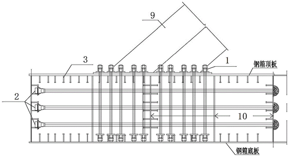 一种异形钢拱肋与钢箱梁连接装置及其安装方法与流程