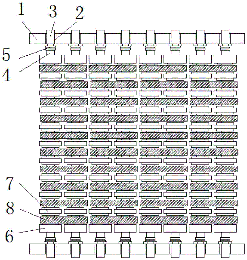 一种PCB水平线设备生产薄板用的过桥装置的制作方法