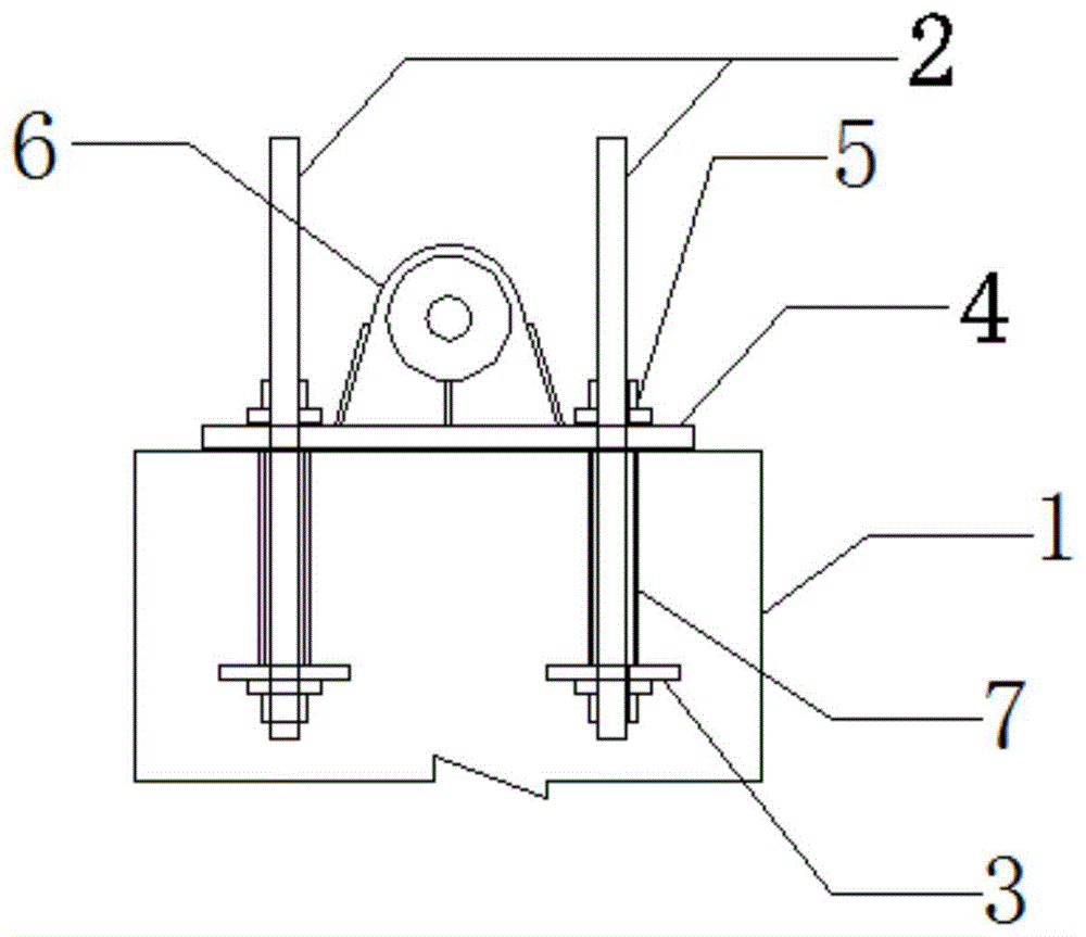 预制立柱吊具结构的制作方法