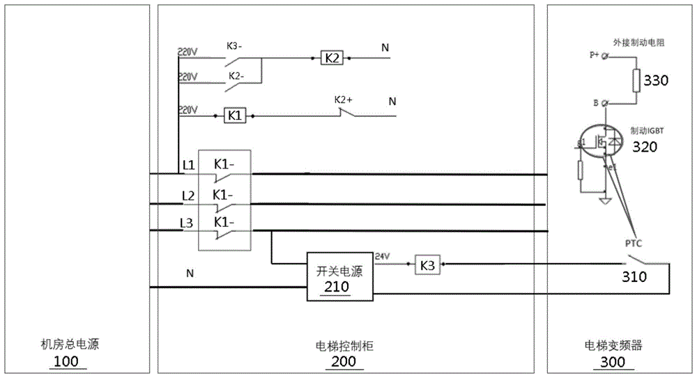 电梯变频器IGBT模块短路保护装置的制作方法