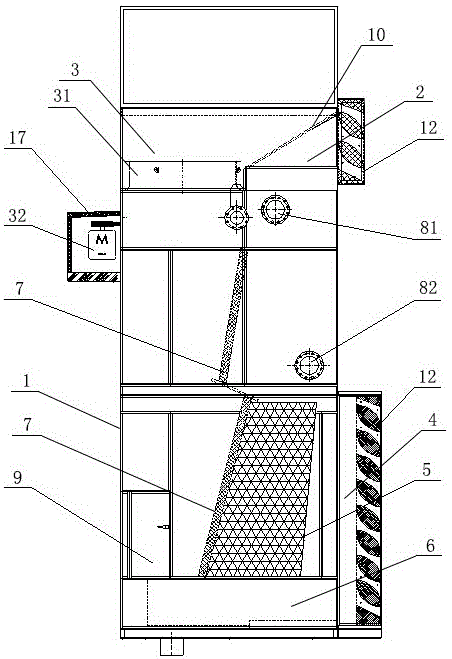 一种直流输电用混流式低噪声闭式冷却塔的制作方法