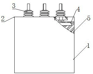 一种干式电力电子电容器的接线端子的密封绝缘结构的制作方法