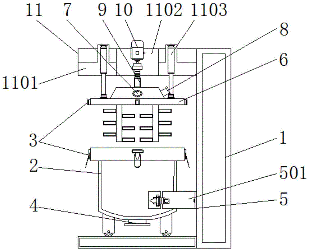 一种双行星真空高速动力混合机的制作方法