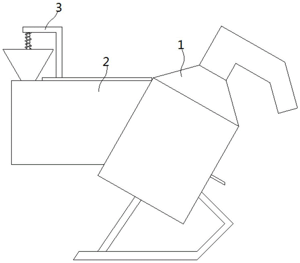 一种用于大米加工的风机筛的制作方法