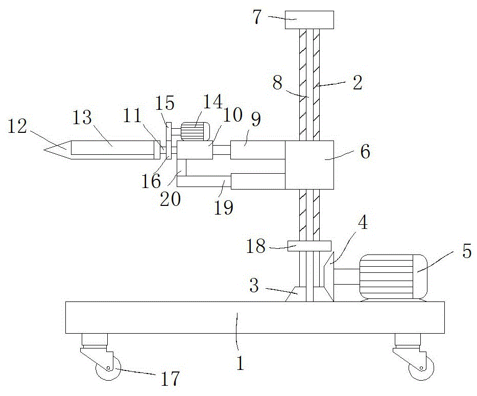 一种节水旱稻种子检测用取样装置的制作方法