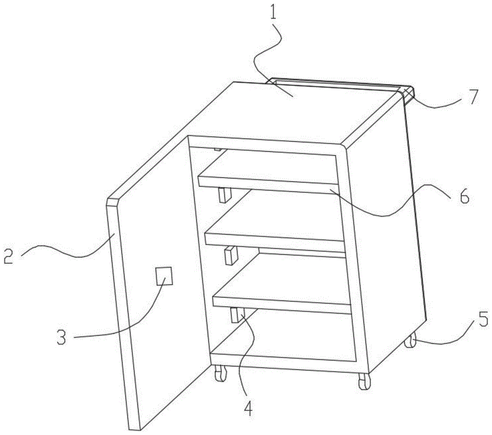 一种纺织品储存装置的制作方法