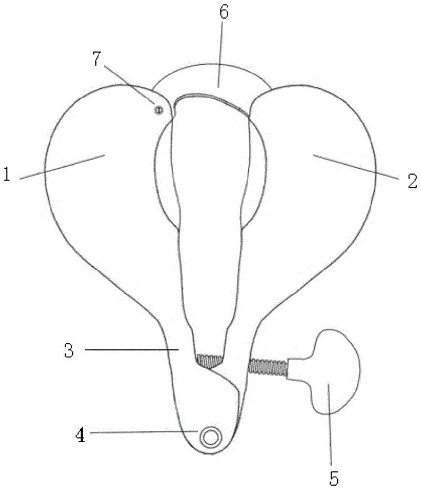 三页扩阴器的制作方法