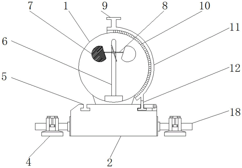 一种光压风车展示道具的制作方法