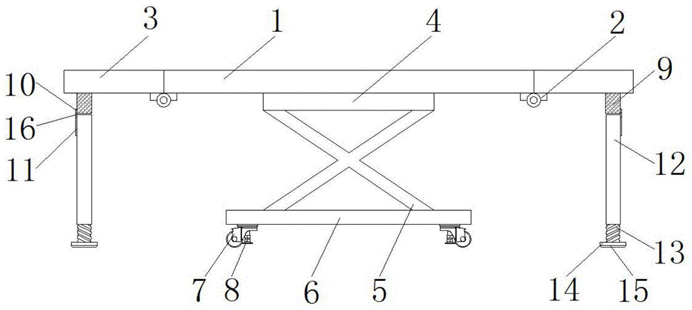 一种员工办公用会议桌的制作方法