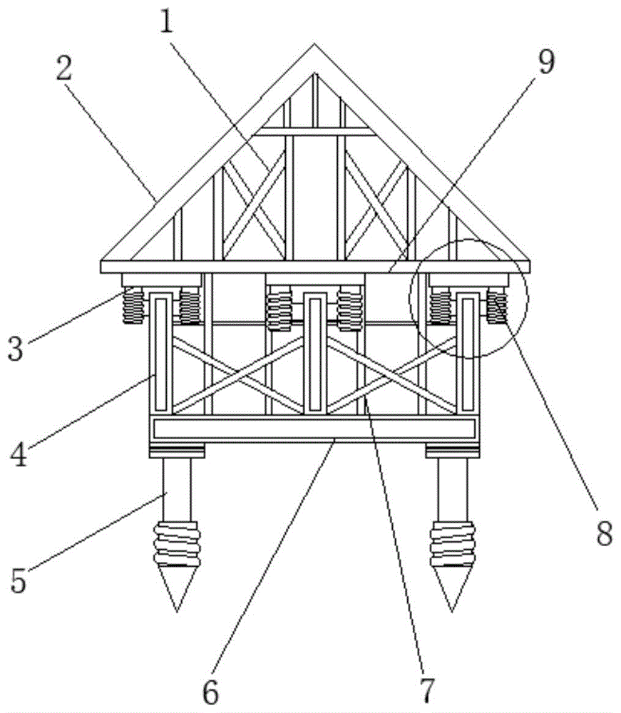 一种抗震建筑的制作方法