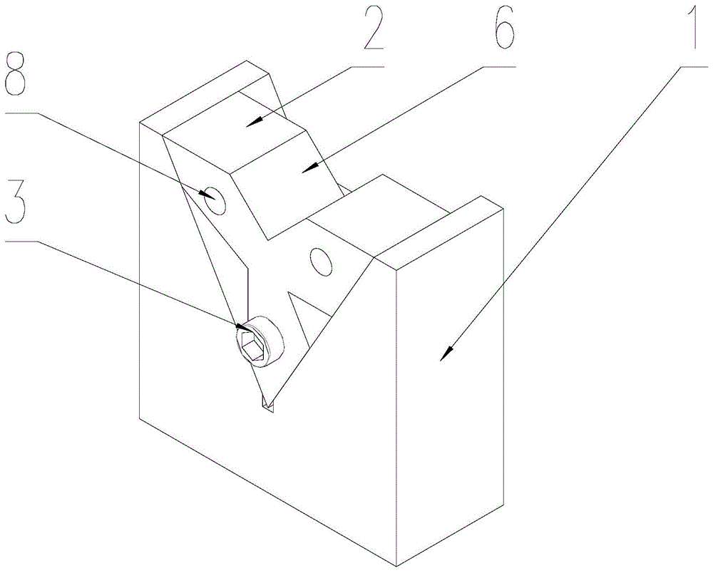 可转位V型块的制作方法