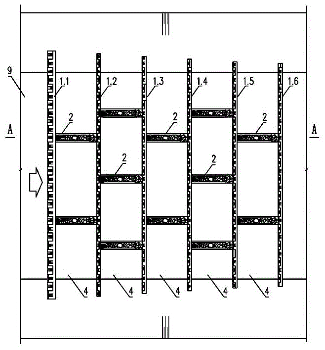 多级生态景观溢流堰结构的制作方法