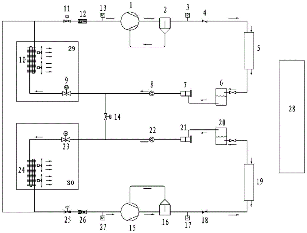 一种基于PLC控制系统的舰船全自动冷藏装置的制作方法