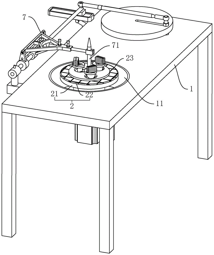 一种棱镜柏油盘精抛设备的制作方法