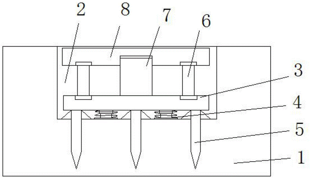 一种房屋建筑施工中的地基结构的制作方法