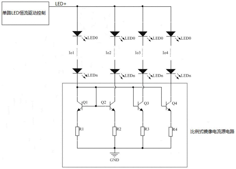 一种基于镜像电流源的LED驱动电路的制作方法