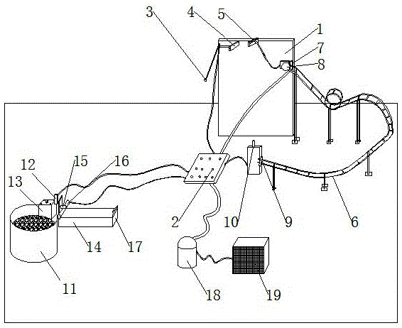 物理传感器多米诺实验装置的制作方法