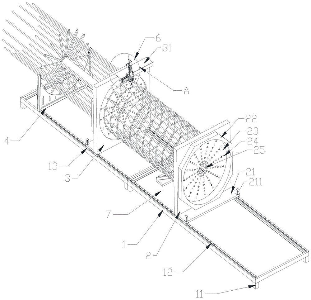 一种预制柱钢筋架焊接装置的制作方法