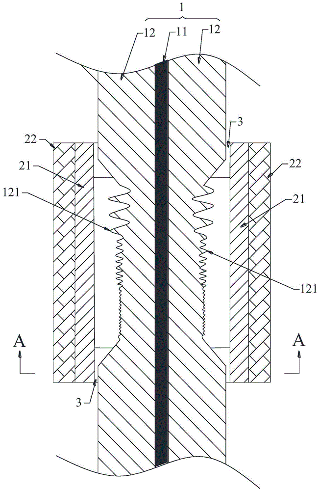 结构简单的光纤包层光剥离结构的制作方法
