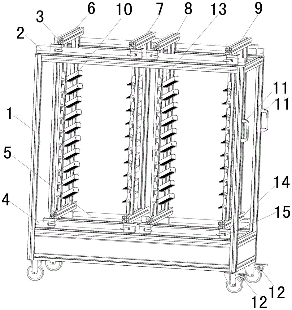 一种PCB治具周转车的制作方法