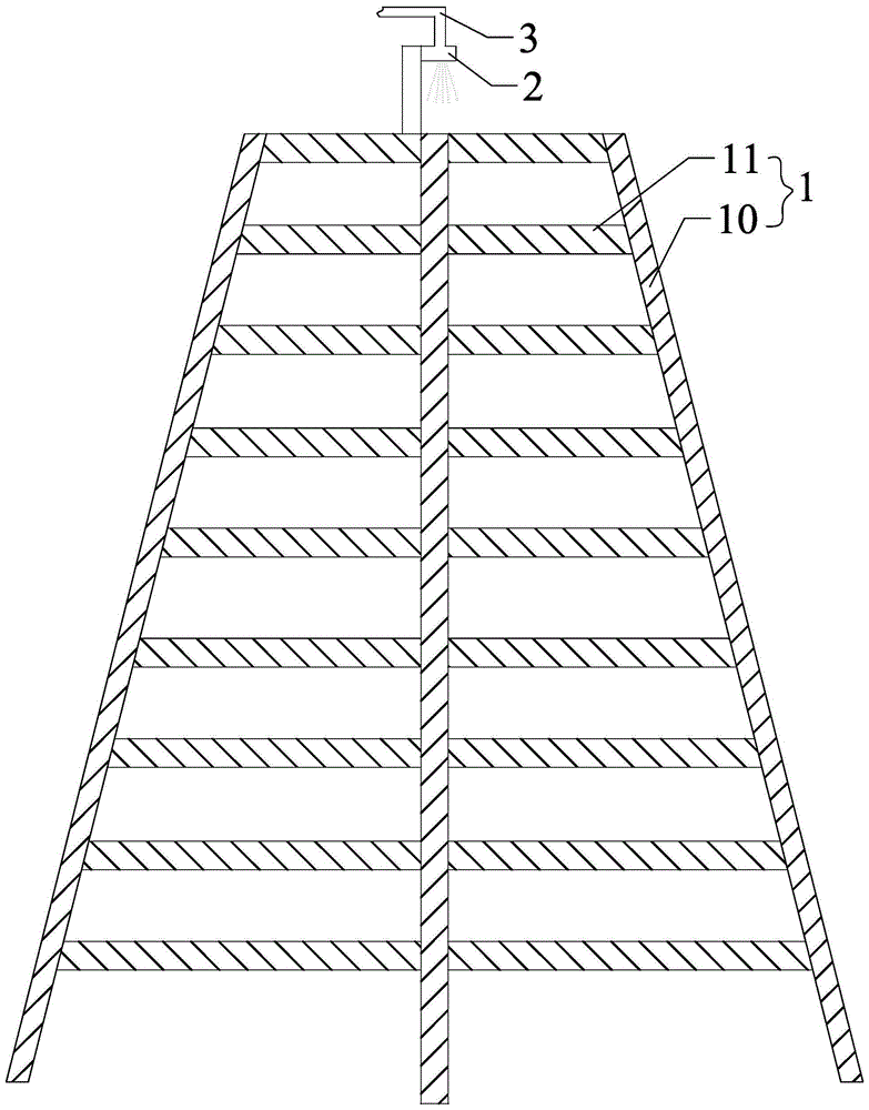 简易型冷却塔的制作方法