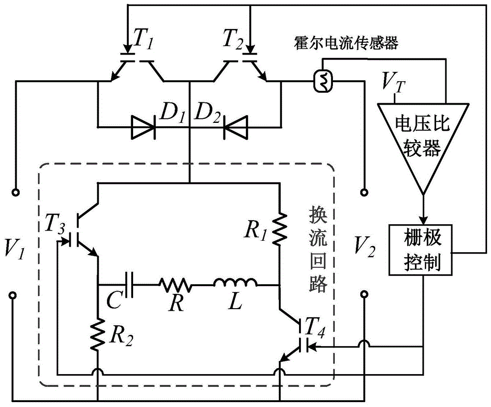 一种基于阴极短路栅控晶闸管的双向直流固态断路器的制作方法