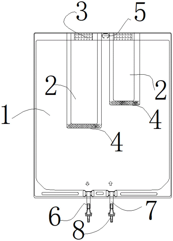 一种防摔型外阻隔式三室输液袋的制作方法