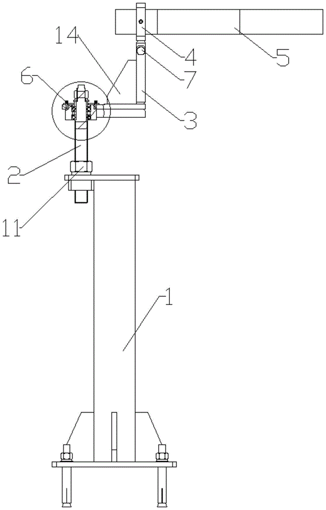 一种用于缓冲箱与收线机之间的护线装置的制作方法
