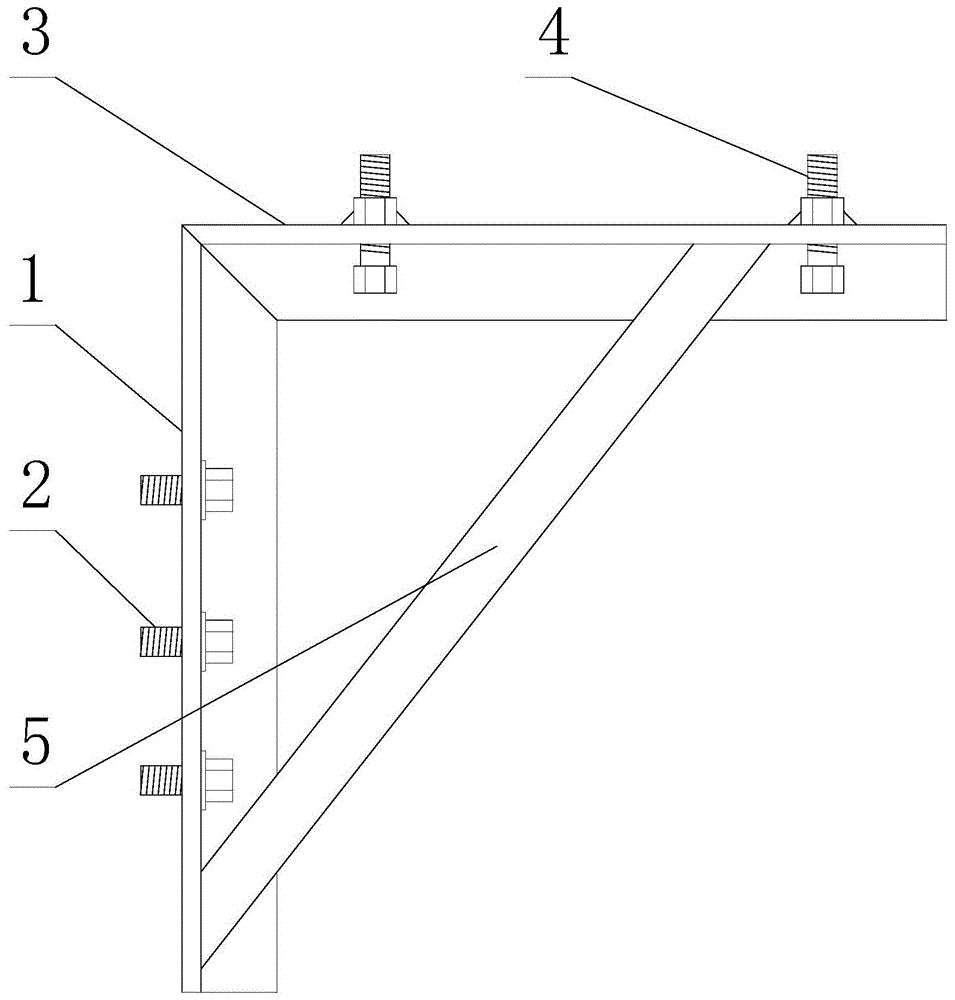 用于建筑物外挂件安装的支架的制作方法