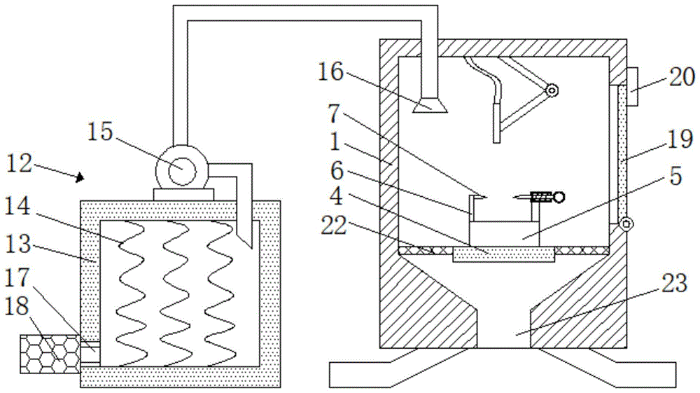 一种低熔点金属3D打印机熔料仓的制作方法