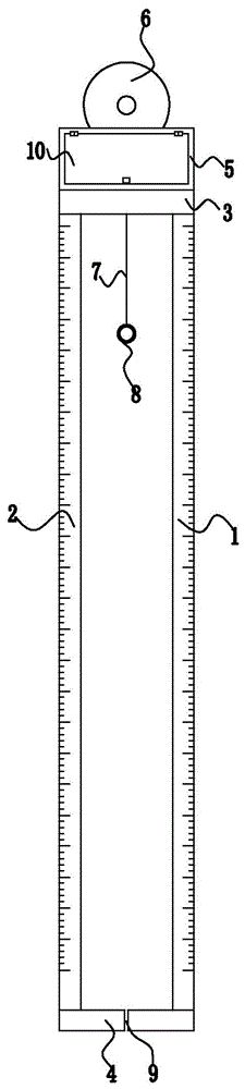 一种服装测量剪裁尺的制作方法