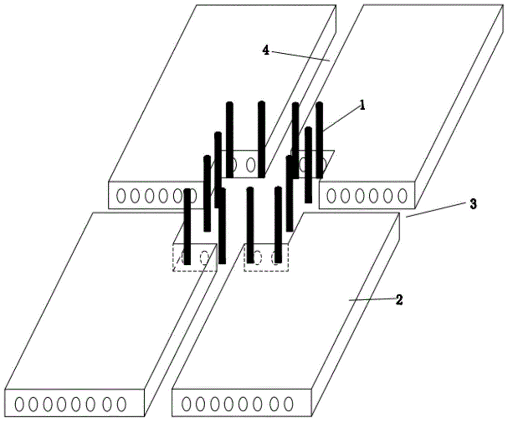 一种增强型锚拉式的板柱节点连接装置的制作方法