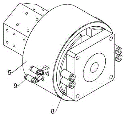 一种机械手末端夹具气路旋转接头的制作方法