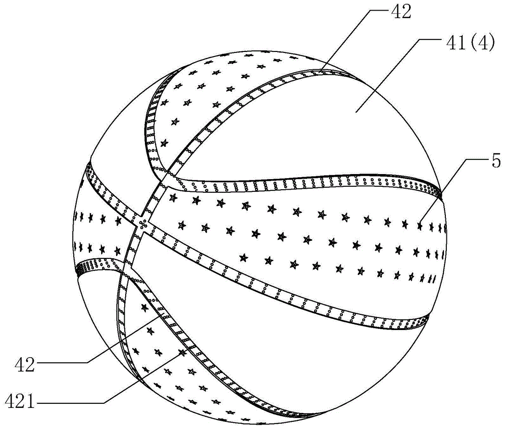 一种篮球的制作方法